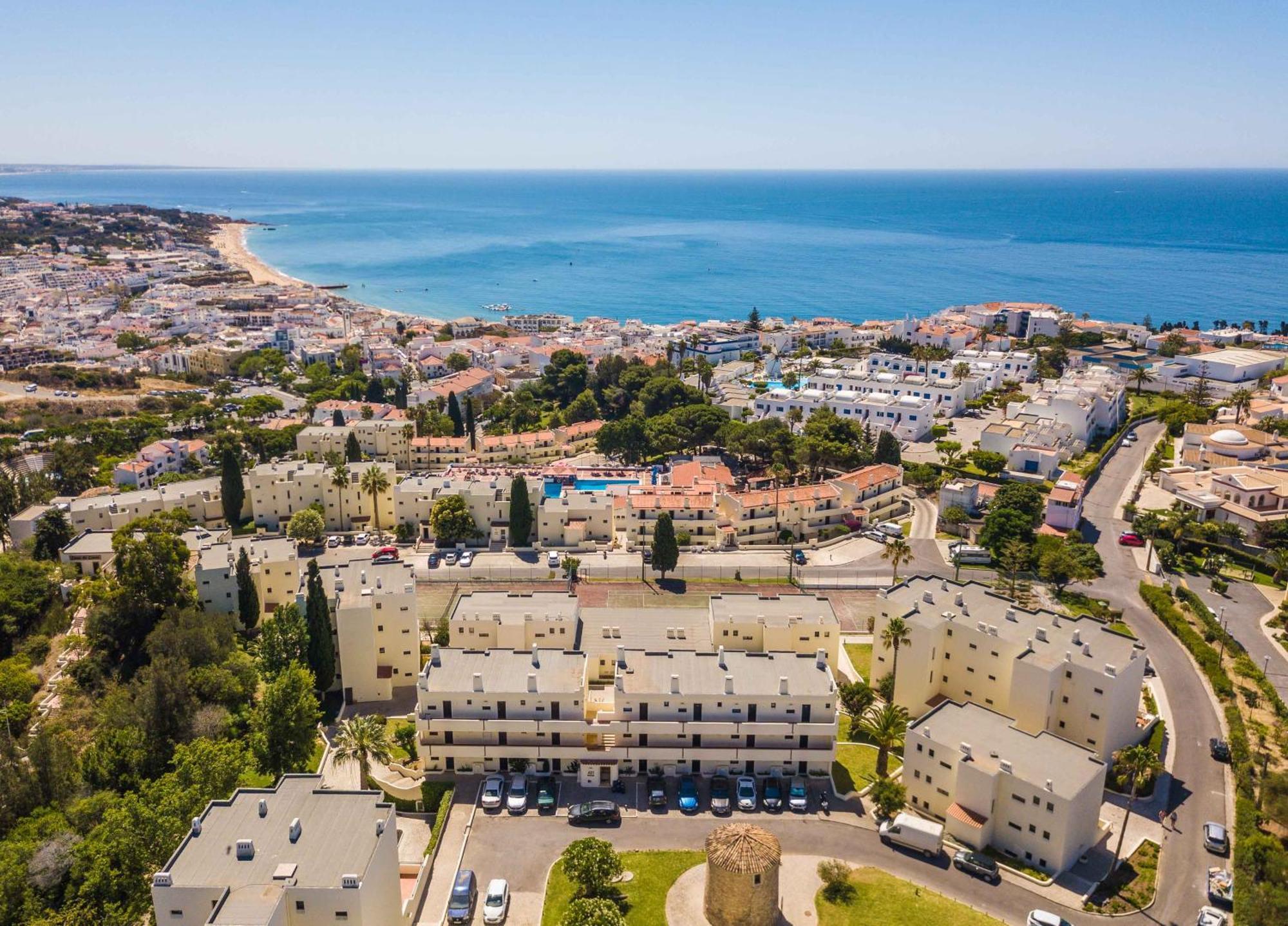 White T1 - Ocean View Apartment Albufeira Ngoại thất bức ảnh