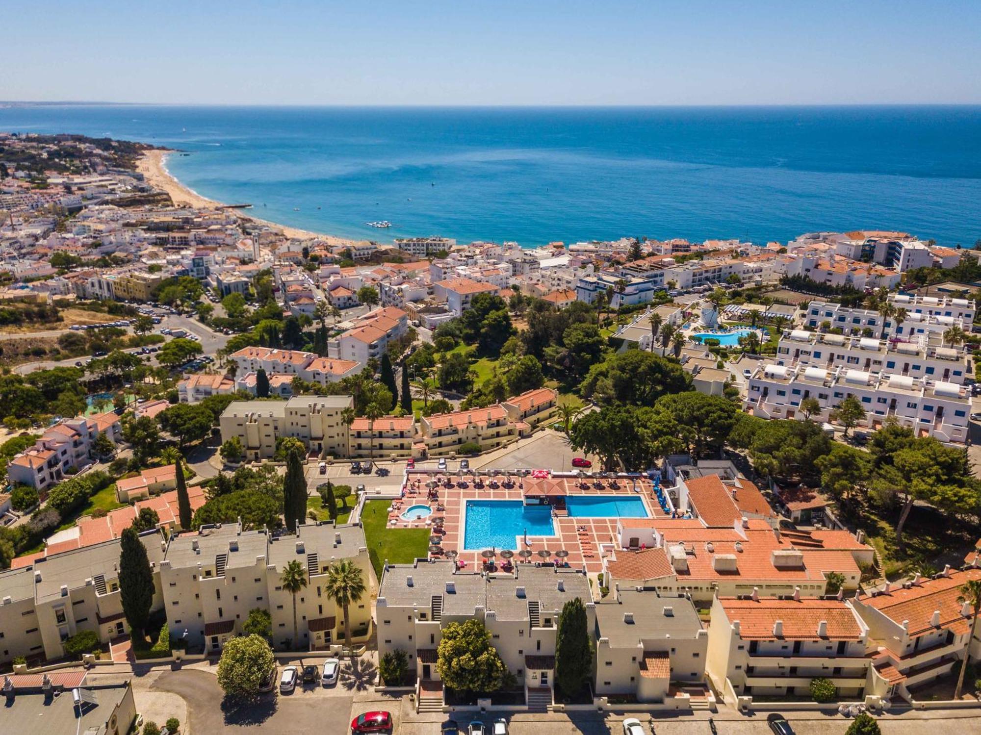 White T1 - Ocean View Apartment Albufeira Ngoại thất bức ảnh