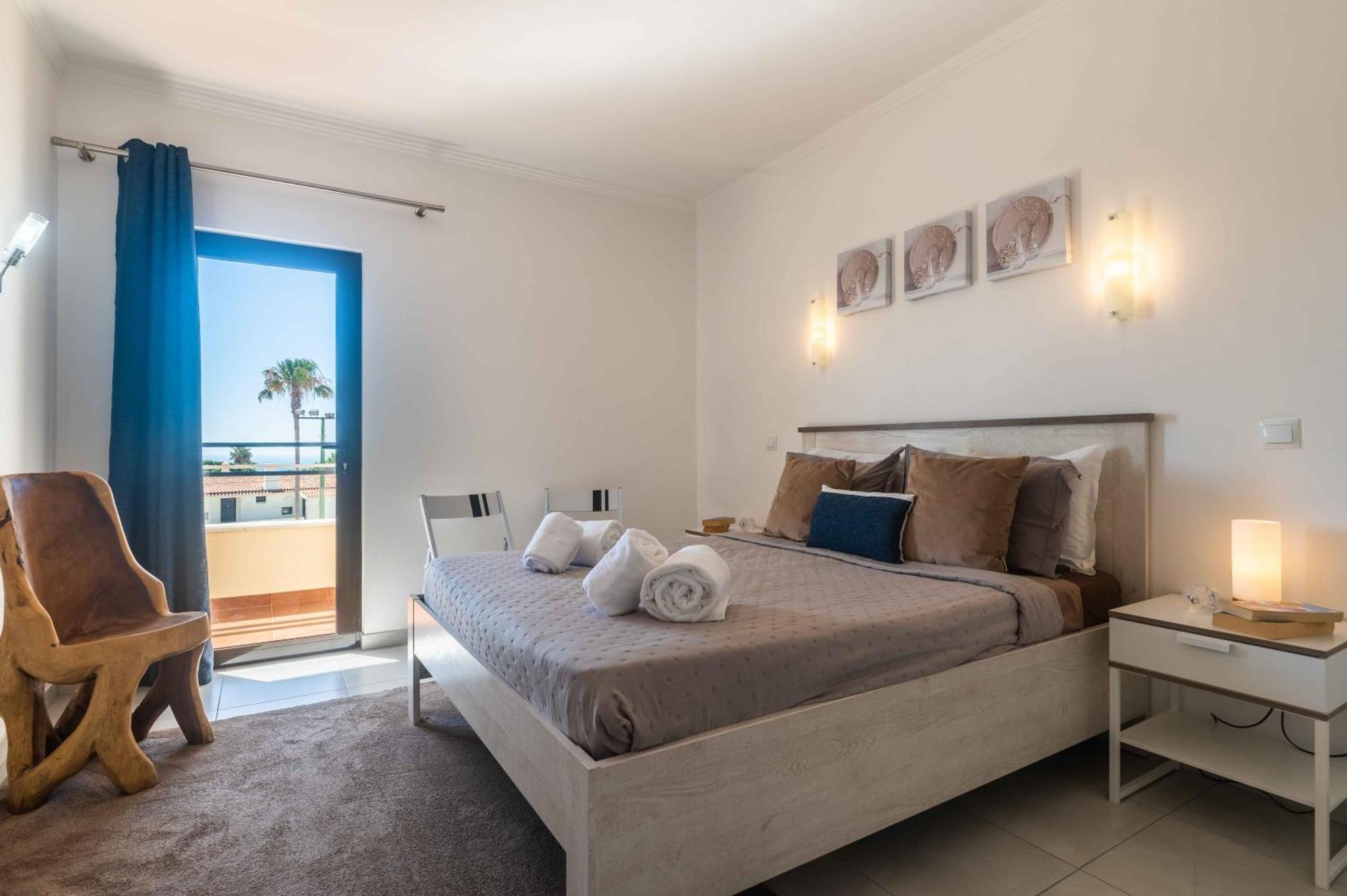 White T1 - Ocean View Apartment Albufeira Ngoại thất bức ảnh
