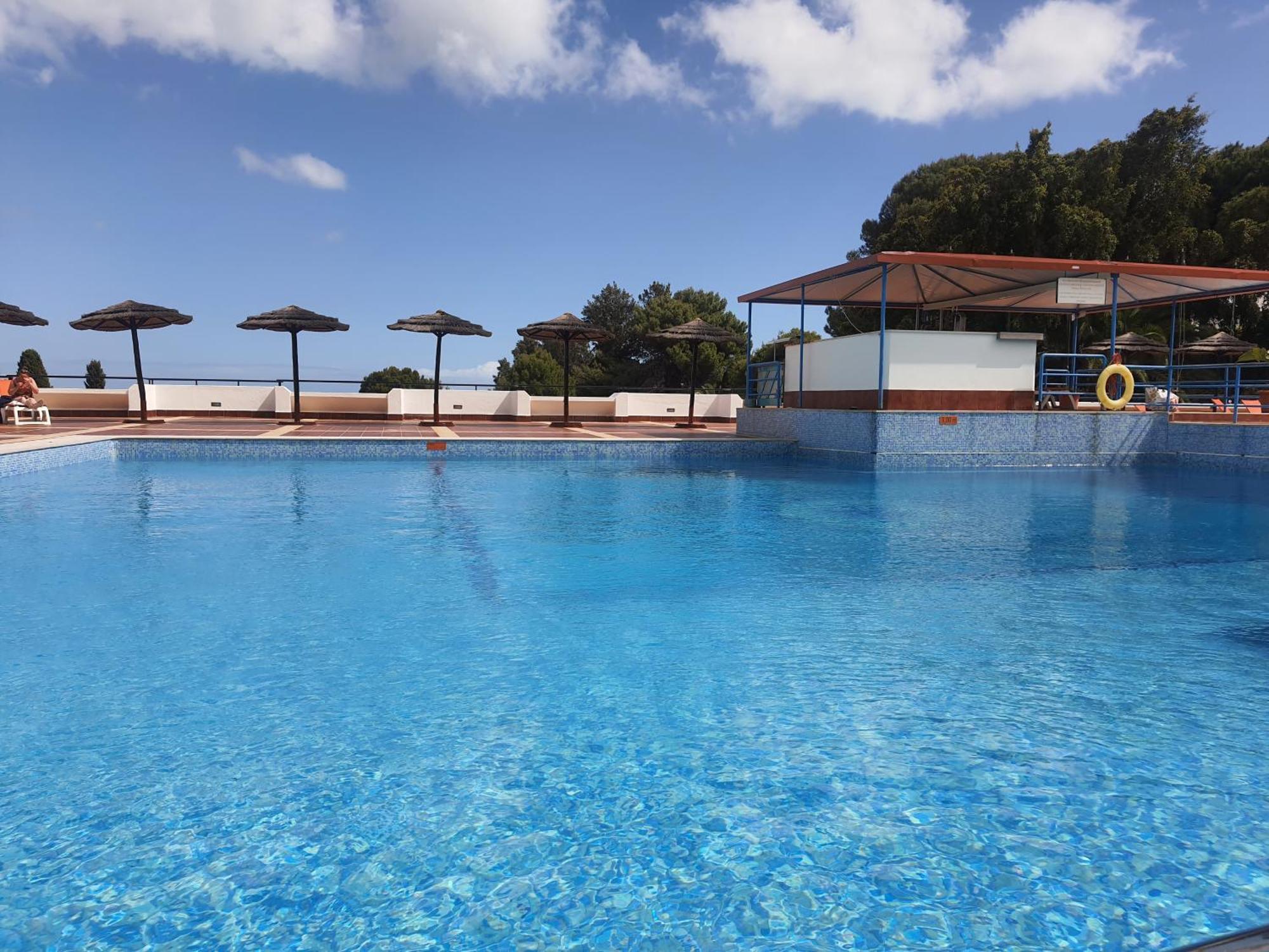 White T1 - Ocean View Apartment Albufeira Ngoại thất bức ảnh